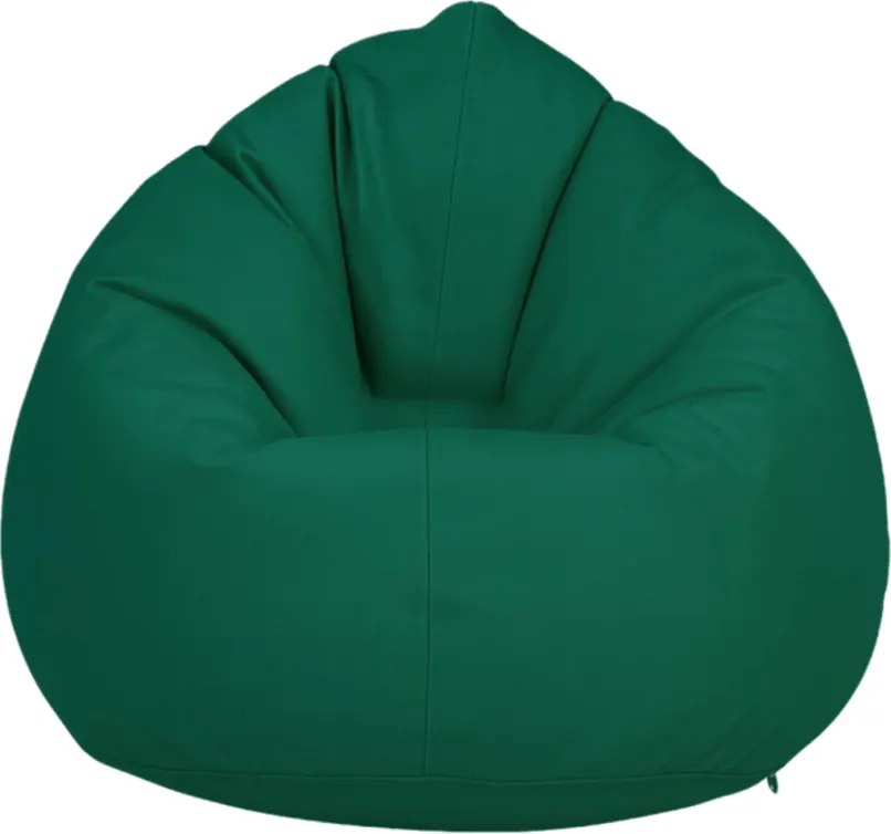 XL kültéri babzsákfotel – sötétzöld