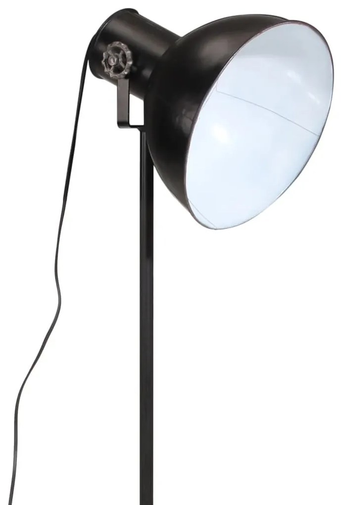 fekete állólámpa 25 W 61x61x90/150 cm E27