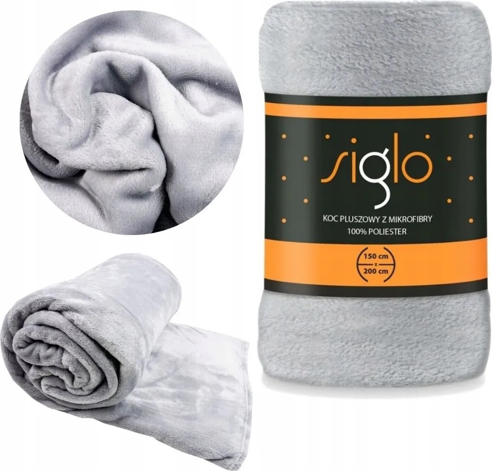 Mikroszálas plüss takaró Puha Meleg Faro Siglo 150x200cm ajándék