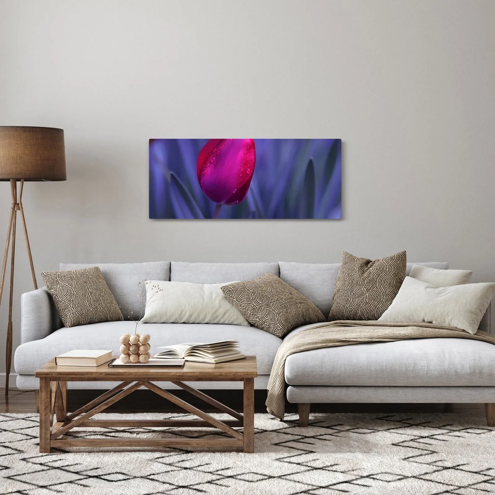 Tulipán bimbó képe (120x50 cm)