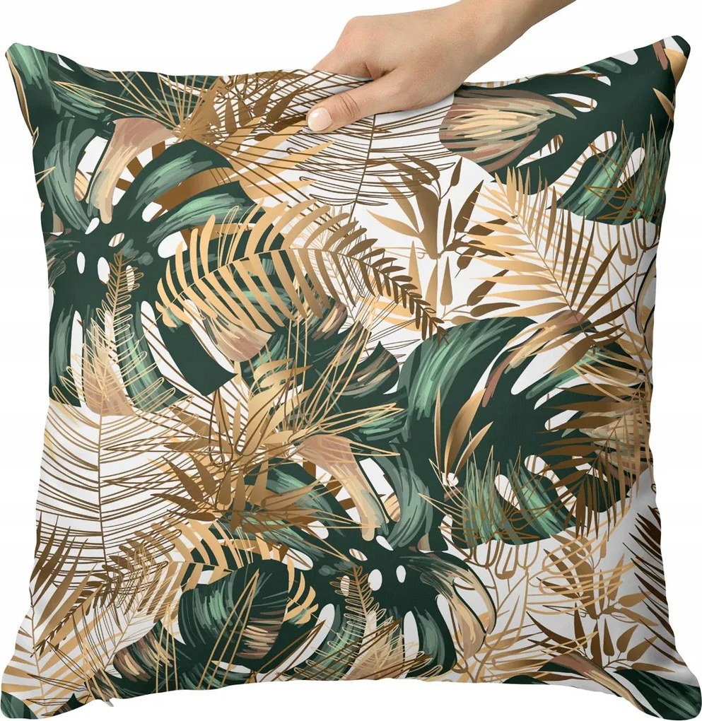 Kerti Párna Teraszra Erkélyre Vízálló 45x45 cm Párnahuzat És Betét