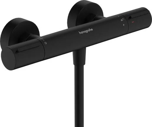 Zuhany csaptelep Hansgrohe Ecostat Element zuhanyszett nélkül 150 mm fekete matt 13346670