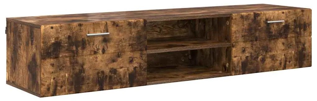 TV szekrény fiókkal Füstölt tölgy 150 x 39 x 30 cm Faanyag