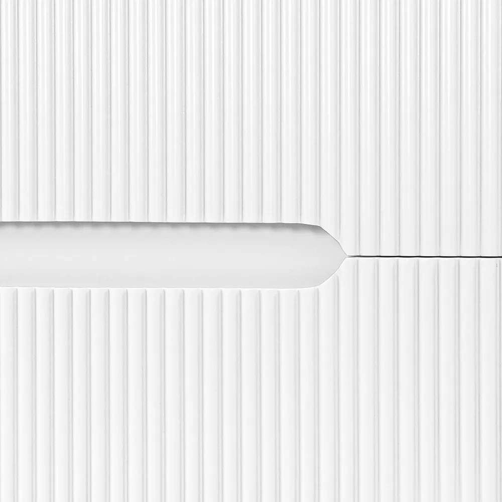 Trent 60 alsó fürdőszobabútor kerámia mosdóval 2 fiókos, fehér