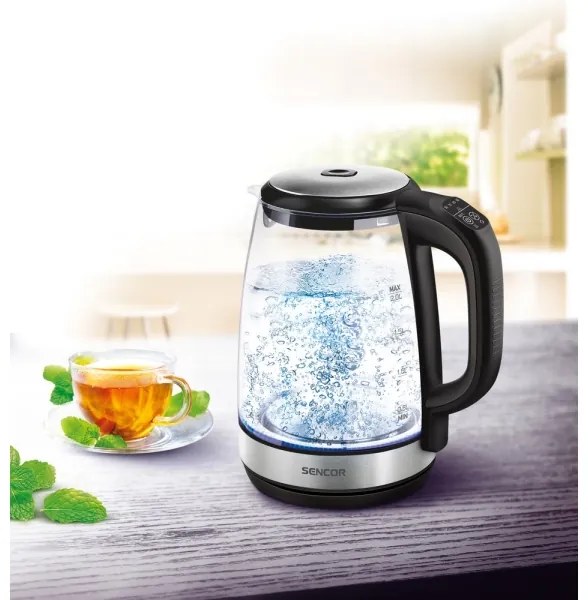 Sencor - Vízforraló hőszabályzóval 2 l 2200W/230V