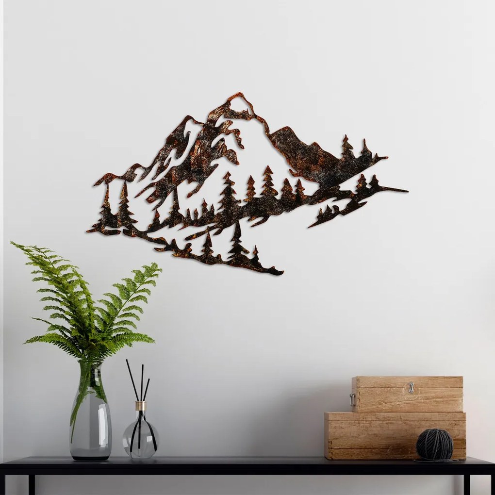Mountain fém fali dekoráció, 70 cm – TR891TNL2431