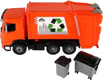 Mercedes WORXX 53 cm-es kukásautó, narancssárga