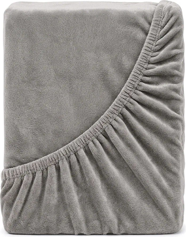 4Home mikroflanel lepedő szürke, 160 x 200 cm