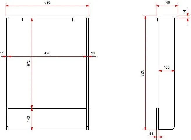 Fehér pelenkázó feltét Eva – Vipack