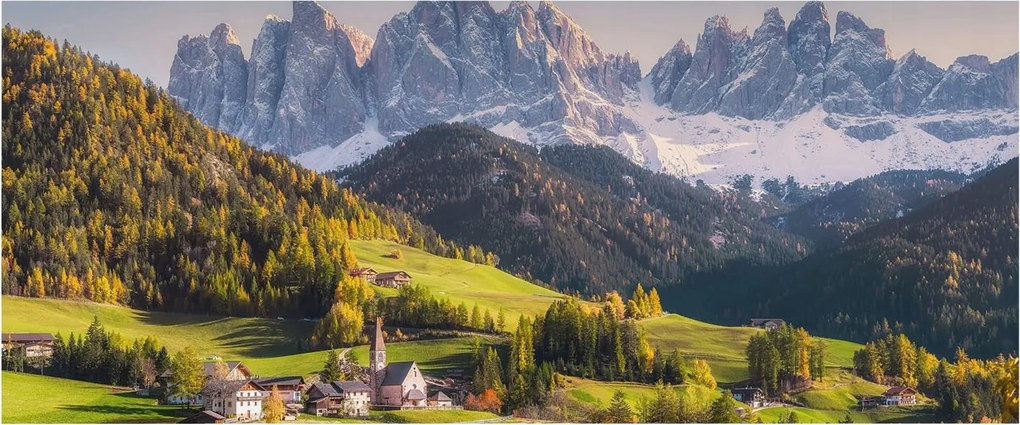 Dekoratív Fotótapéta Hálószobába Hegyi táj 250x104 Ragasztó