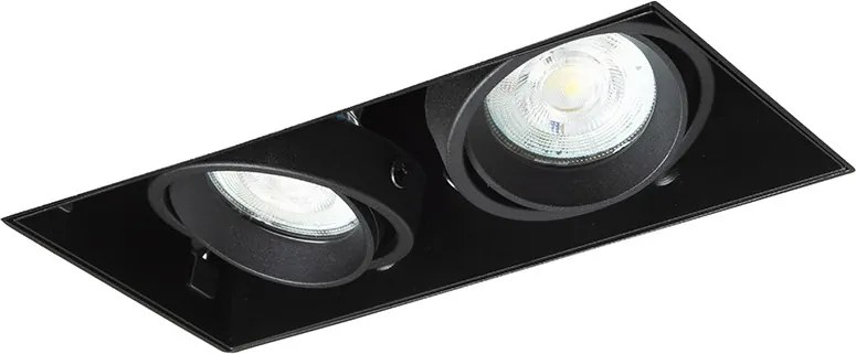 RENDL ELECTRA II GU10 frameless černá 230V LED GU10 8W
