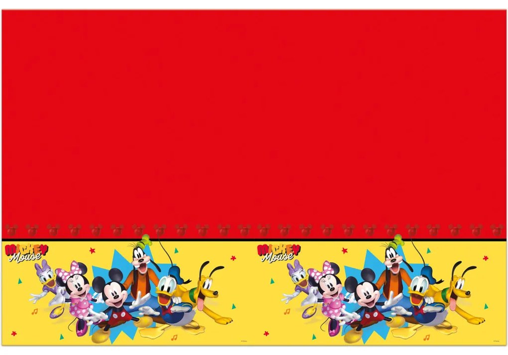 Disney Mickey Jump Into Fun műanyag asztalterítő 120x180 cm