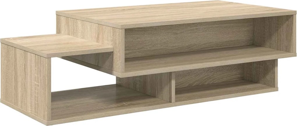 vidaXL Dohányzóasztal Sonoma tölgy 105 x 50 x 32,5 cm Faanyag