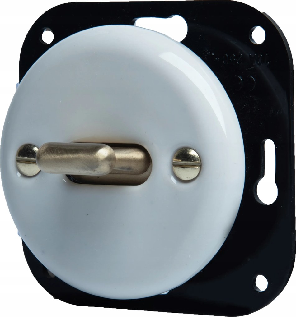 Kerámia Falsík Alatti Keresztkapcsoló, Karos, Fehér