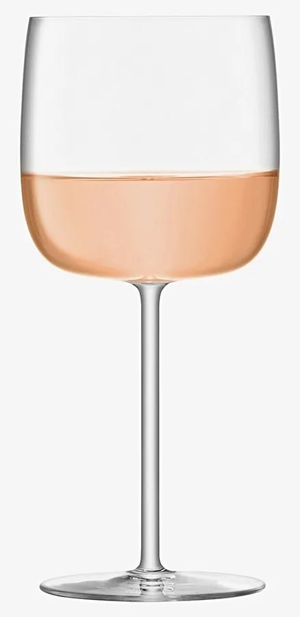 Sklenice na víno Borough, 450 ml, čirá, set 4 ks - LSA International