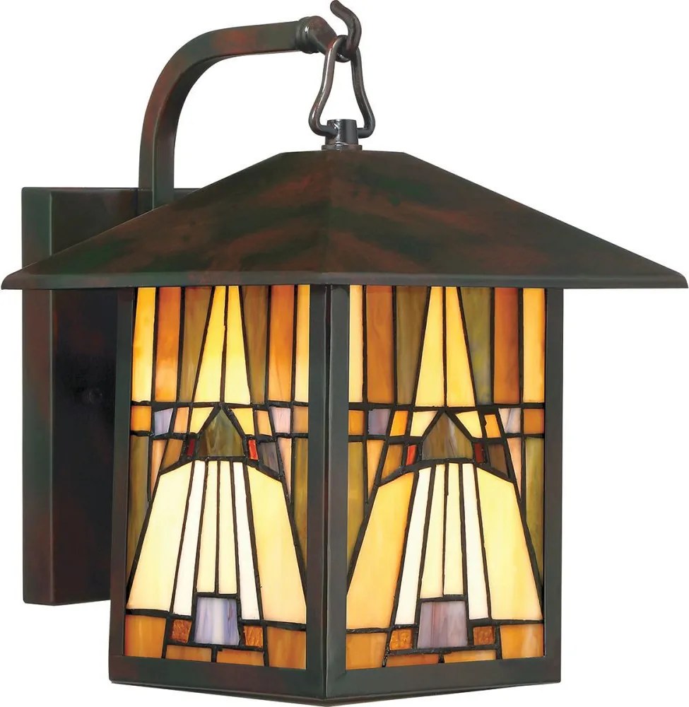 ELSTEAD QZ-INGLENOOK2-M INGLENOOK Klasszikus Kültéri Fali Lámpa E27 IP44