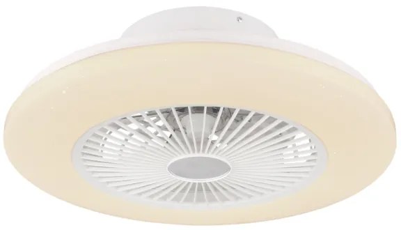 Globo 03628 - LED Dimmelhető mennyezeti lámpa ventilátorral LED/30W/230V + távirányító