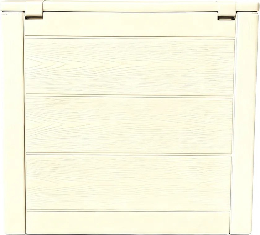 Kerti tároló box 56x43x53 cm, műanyag, bézs, AZB-G2035 CRM