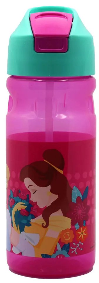 Disney Hercegnők Spring műanyag szívószálas kulacs 500 ml