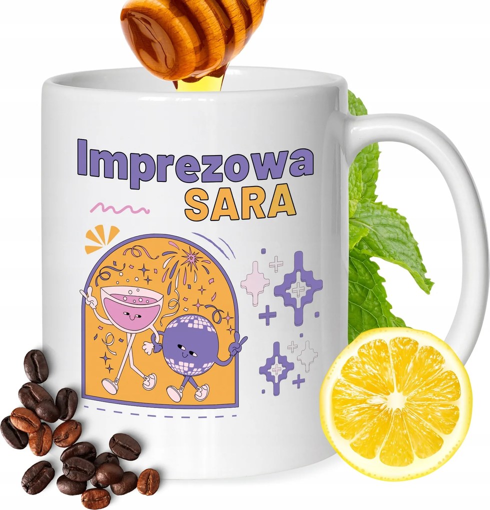 Bögre Sarah Barátnők Feleségek Ajándék Nyomtatott Fehér 330ml