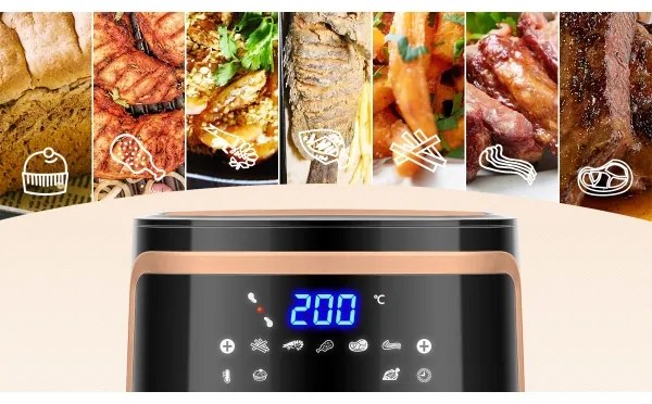 Aigostar - Forró levegős sütő 7l 1900W/230V