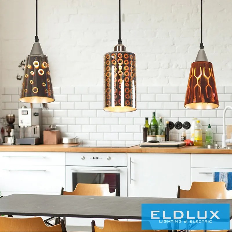 ELDLUX HLH-24559-1 TURA Egyágú Függesztett Lámpa IP20