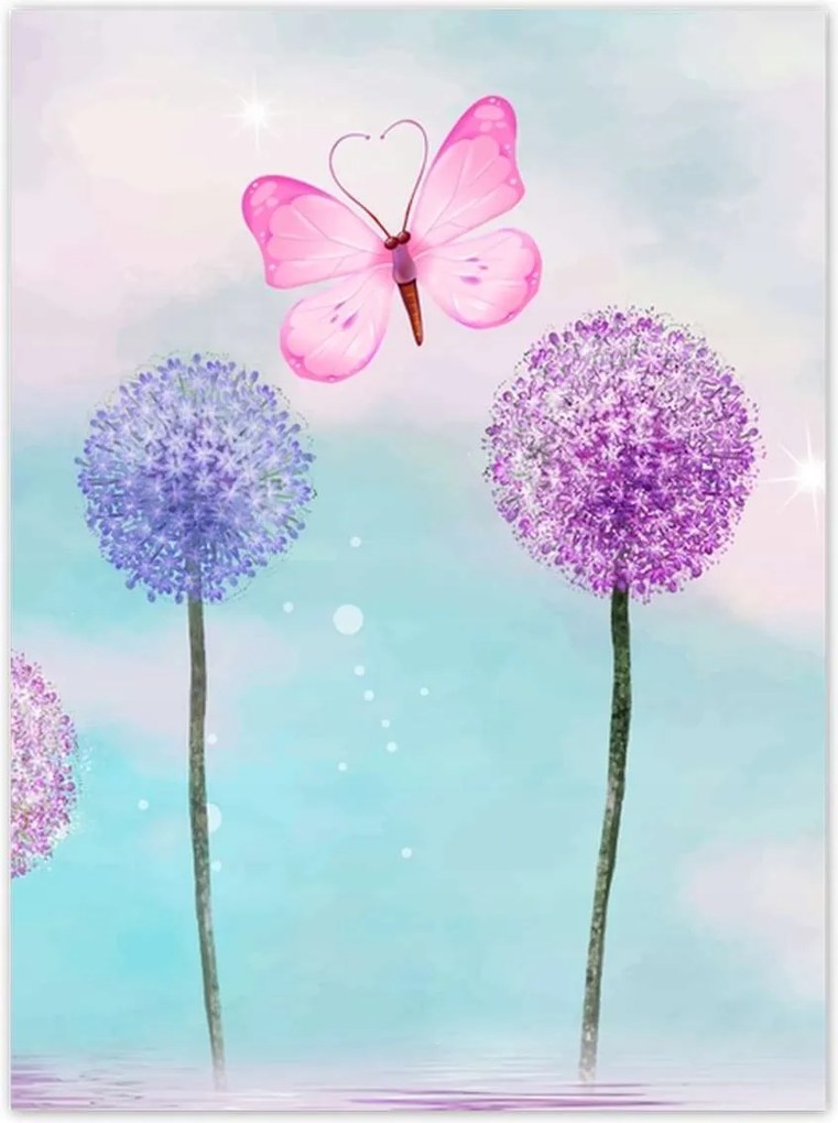 Poszterek 100x135 A pillangók varázslatos birodalma