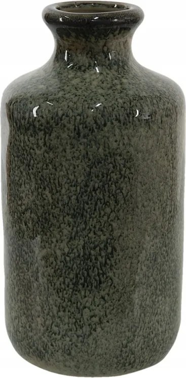 Riny zöld dekorációs váza XL 12x26 cm