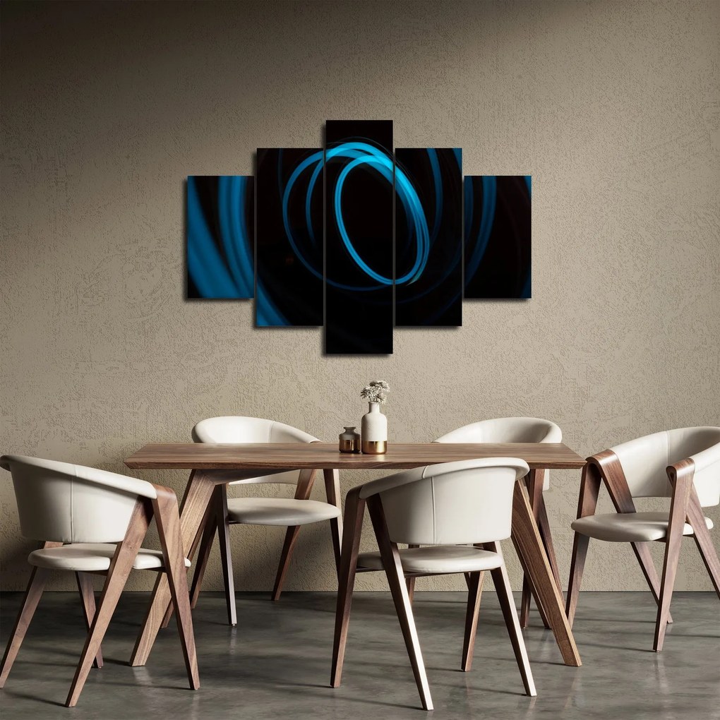 Kék vonal képe (150x105 cm)