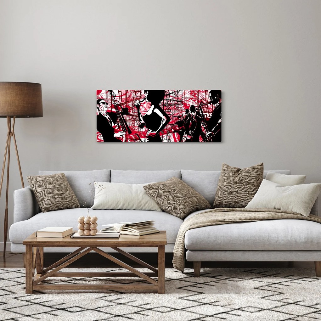 Kép - Jazz (120x50 cm)