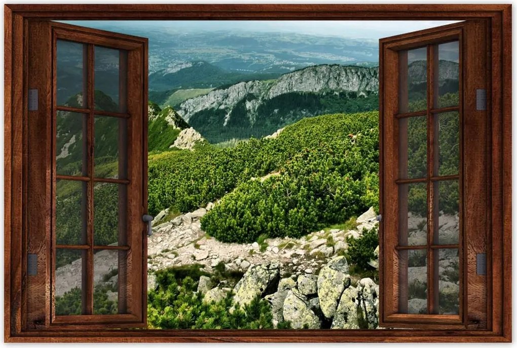 Poszterek 60x40 Tátra Lengyel hegyek Kilátás