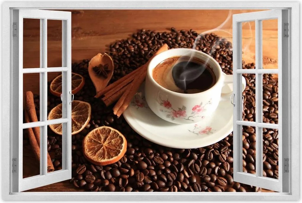 Poszterek 120x80 Kávé pálcával