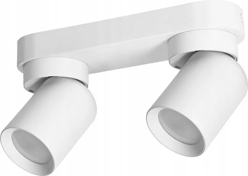 Malta Sp 2, fali-mennyezeti lámpatest, GU10 max. 2x12W, IP20, fehér