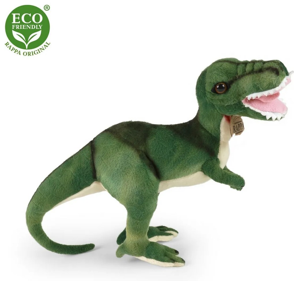 Rappa Plüss dinoszaurusz T-Rex, 26 cm ECO-FRIENDLY