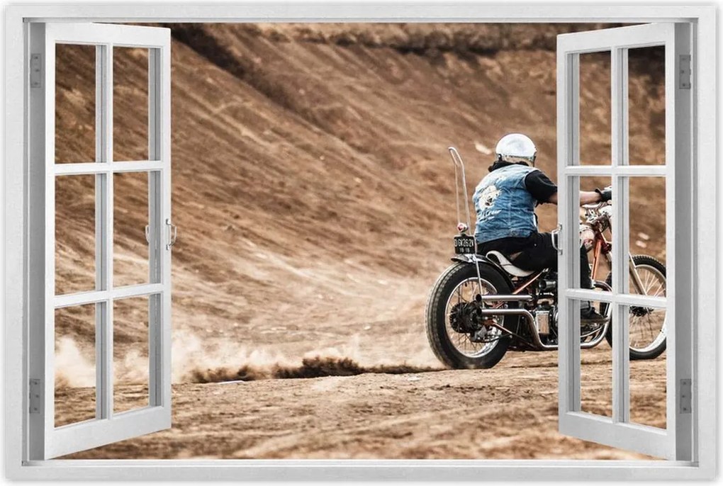 Poszterek 60x40 Motorkerékpár Chopper Klasszikus