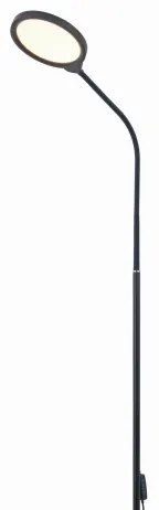 LED Dimmelhető állólámpa 2in1 LED/10W/230V 3000-4500-6500K fekete