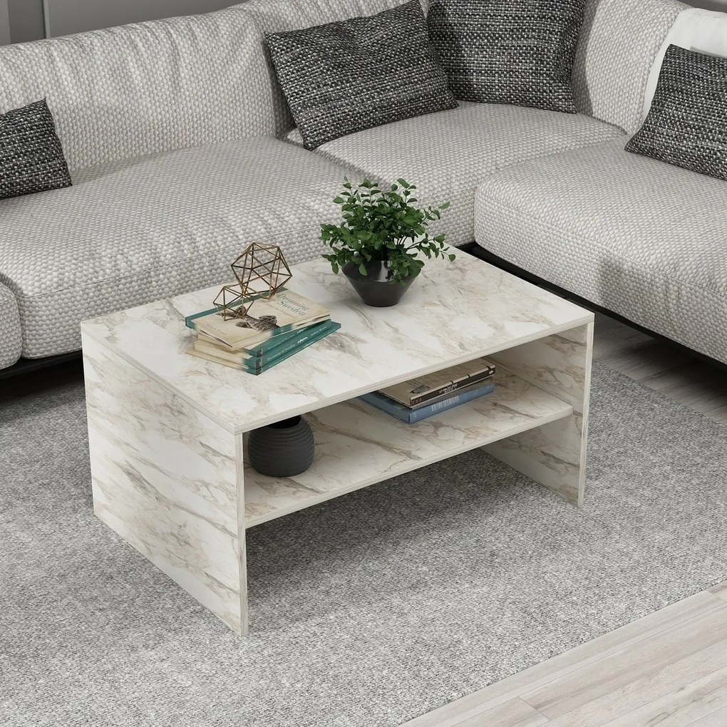 Apollon Marble dohányzóasztal