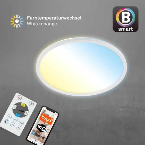 Brilo - LED Dimmelhető mennyezeti lámpa SLIM LED/22W/230V Wi-Fi Tuya + távirányító