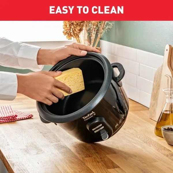 Tefal - Rizsfőző CLASSIC 500W/230V 3 l fekete
