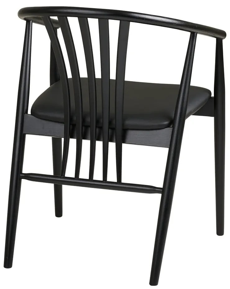 Fekete bükkfa karfás étkezőszék Agustin – House Nordic