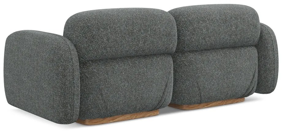 Szürke moduláris kanapé 190 cm Ailani – Makamii