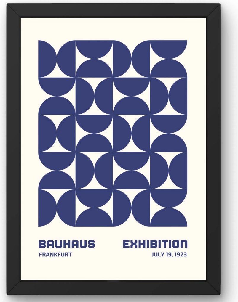 Bauhaus Kiállítás 1923 plakát, 50x70 cm