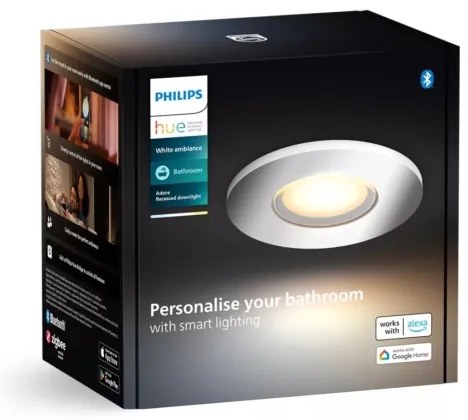 Philips -LED Dimmelhető fürdőszobai lámpa Hue ADORE BATHROOM 1xGU10/4,2W/230V IP44