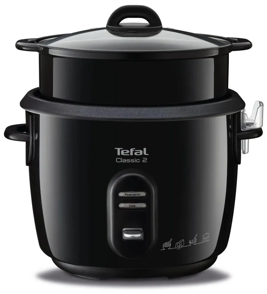 Tefal - Rizsfőző CLASSIC 600W/230V 5 l fekete