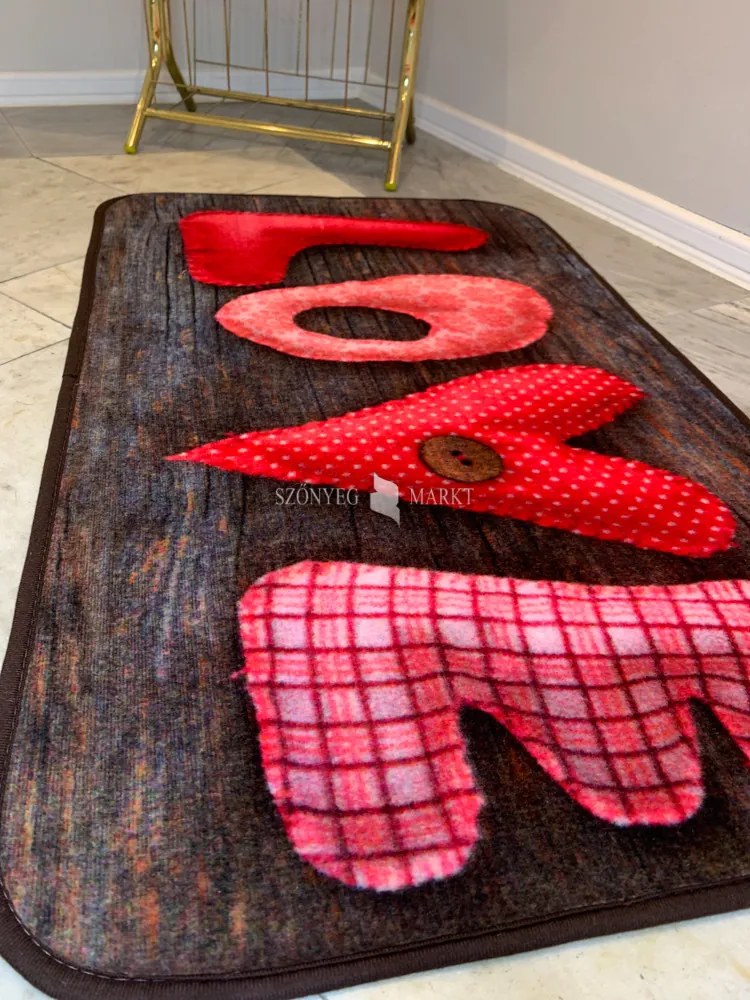 Love fürdőszobai szőnyeg 60x100 cm