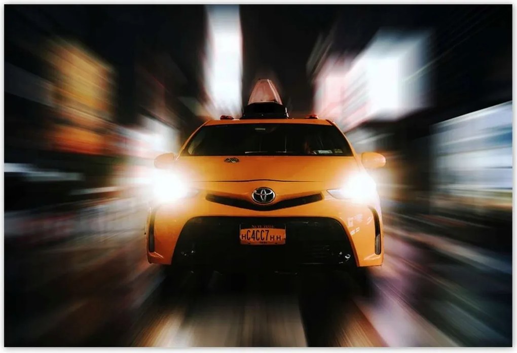 Poszterek 155x105 Sárga taxi Taxi