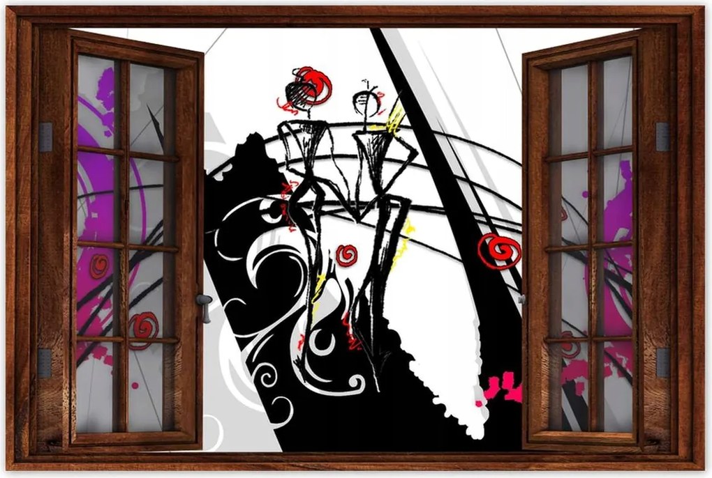 Poszterek 90x60 Szerelem tánca