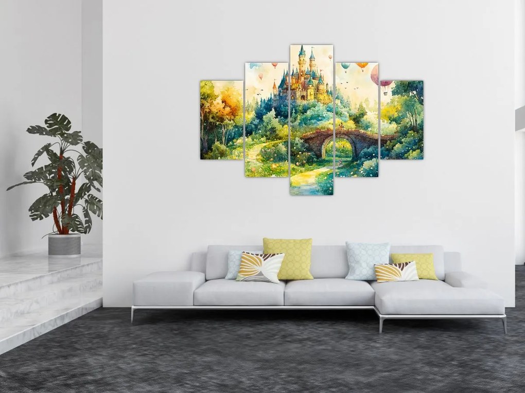 Kép - Mesebeli kastély (150x105 cm)