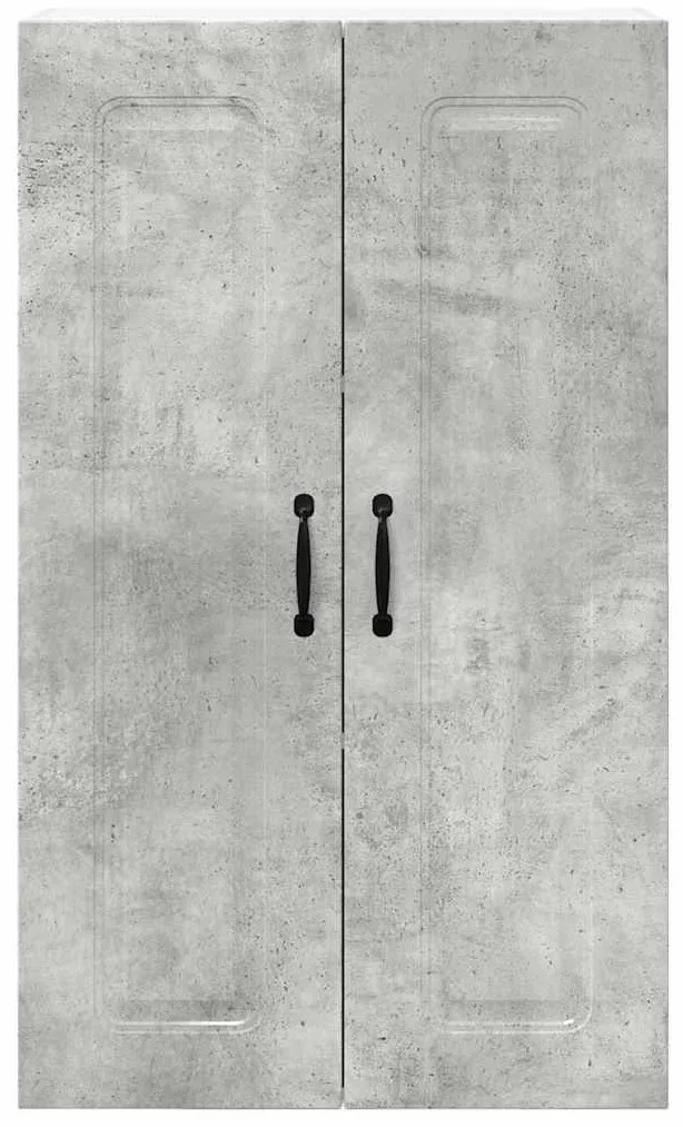 Fali konyhaszekrény Beton Szürke 60 x 31 x 100 cm Faanyag