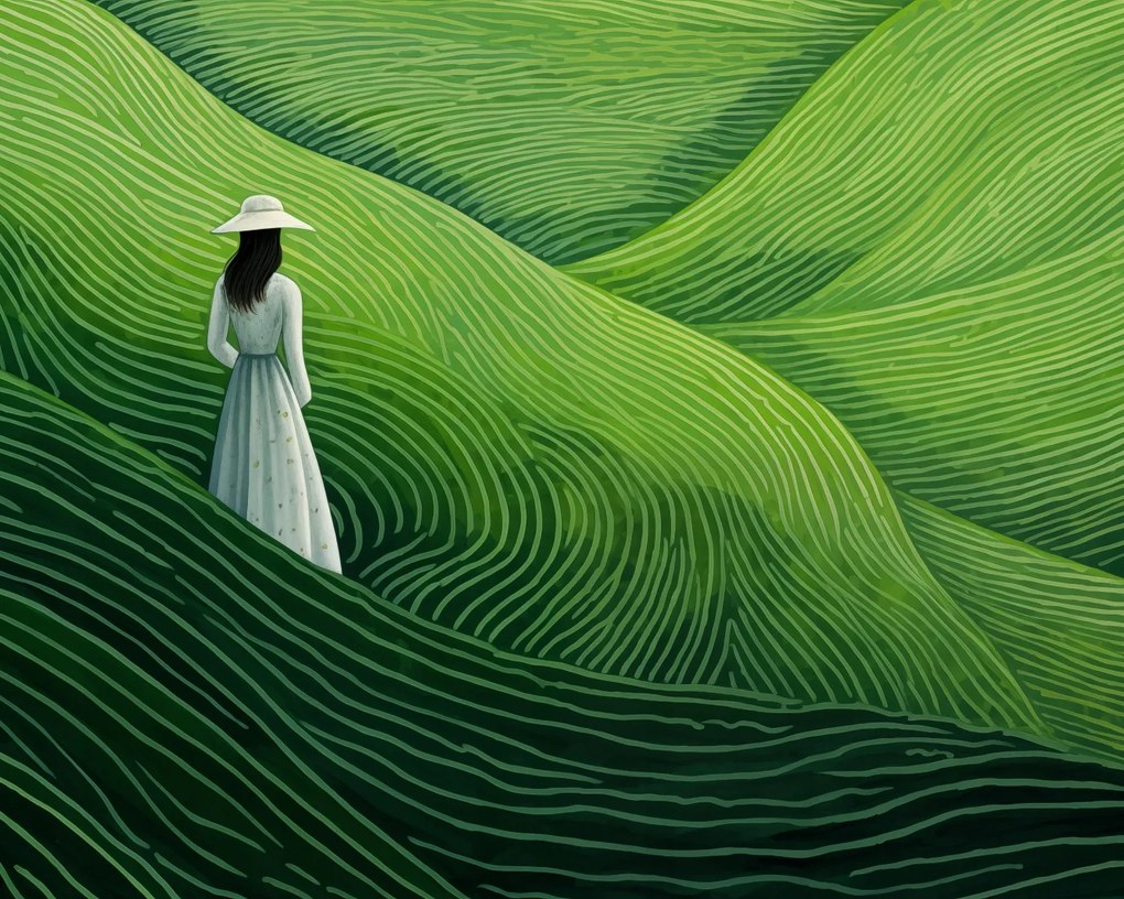 Poszter 50x40cm Átjáró a végtelen mezőkön